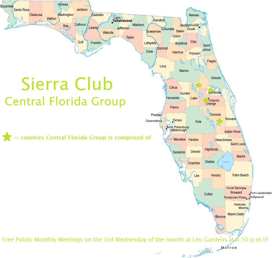 central florida group map